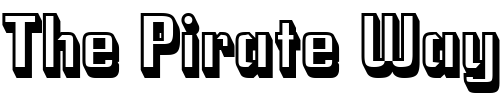 Font : National-Debt3D Custom Text : The Pirate Way Test your own text here Click to download or to view this font on a tshirt that can be custom printed in Bali