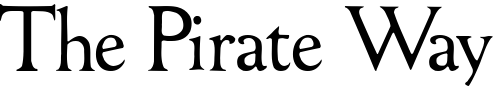 Font : National-Oldstyle-HPLHS Custom Text : The Pirate Way Test your own text here Click to download or to view this font on a tshirt that can be custom printed in Bali