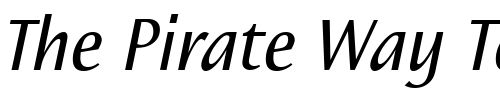 Font : Nautilus-LT-Italic Custom Text : The Pirate Way Test your own text here Click to download or to view this font on a tshirt that can be custom printed in Bali
