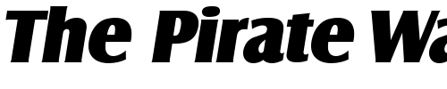 Font : Nauto-Display-SSi-Italic Custom Text : The Pirate Way Test your own text here Click to download or to view this font on a tshirt that can be custom printed in Bali