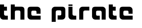 Font : Naxalite Custom Text : The Pirate Way Test your own text here Click to download or to view this font on a tshirt that can be custom printed in Bali