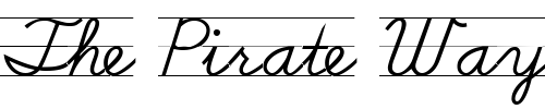Font : NealCurieRuledSH Custom Text : The Pirate Way Test your own text here Click to download or to view this font on a tshirt that can be custom printed in Bali