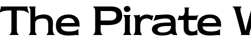 Font : NebraskaMedium-Regular Custom Text : The Pirate Way Test your own text here Click to download or to view this font on a tshirt that can be custom printed in Bali