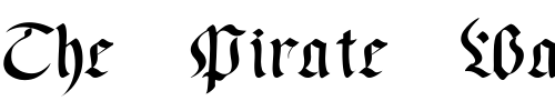 Font : Necromancer Custom Text : The Pirate Way Test your own text here Click to download or to view this font on a tshirt that can be custom printed in Bali