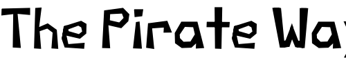 Font : Negatori Custom Text : The Pirate Way Test your own text here Click to download or to view this font on a tshirt that can be custom printed in Bali