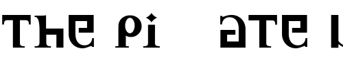 Font : NeoBold Custom Text : The Pirate Way Test your own text here Click to download or to view this font on a tshirt that can be custom printed in Bali