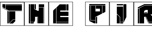 Font : NeoPanFrames Custom Text : The Pirate Way Test your own text here Click to download or to view this font on a tshirt that can be custom printed in Bali