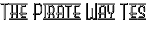 Font : Neon-Tubes Custom Text : The Pirate Way Test your own text here Click to download or to view this font on a tshirt that can be custom printed in Bali