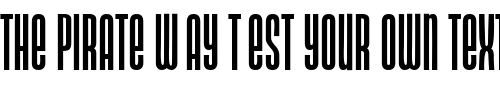 Font : Neotype-Regular-DB Custom Text : The Pirate Way Test your own text here Click to download or to view this font on a tshirt that can be custom printed in Bali