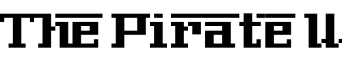 Font : NerimaNumber Custom Text : The Pirate Way Test your own text here Click to download or to view this font on a tshirt that can be custom printed in Bali