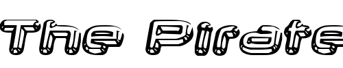 Font : Neurochrome Custom Text : The Pirate Way Test your own text here Click to download or to view this font on a tshirt that can be custom printed in Bali