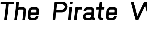 Font : NewMedia-Bold-Italic Custom Text : The Pirate Way Test your own text here Click to download or to view this font on a tshirt that can be custom printed in Bali