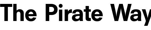Font : NewSans-Bold Custom Text : The Pirate Way Test your own text here Click to download or to view this font on a tshirt that can be custom printed in Bali