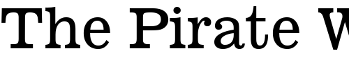 Font : News-701-BT Custom Text : The Pirate Way Test your own text here Click to download or to view this font on a tshirt that can be custom printed in Bali