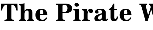 Font : News-702-Bold-BT Custom Text : The Pirate Way Test your own text here Click to download or to view this font on a tshirt that can be custom printed in Bali