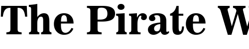 Font : News-706-Bold-BT Custom Text : The Pirate Way Test your own text here Click to download or to view this font on a tshirt that can be custom printed in Bali