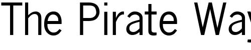 Font : News-Regular Custom Text : The Pirate Way Test your own text here Click to download or to view this font on a tshirt that can be custom printed in Bali