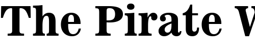 Font : News701-BT-Bold Custom Text : The Pirate Way Test your own text here Click to download or to view this font on a tshirt that can be custom printed in Bali