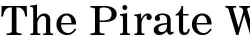 Font : News705-BT-Roman Custom Text : The Pirate Way Test your own text here Click to download or to view this font on a tshirt that can be custom printed in Bali