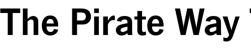 Font : NewsGotTDem Custom Text : The Pirate Way Test your own text here Click to download or to view this font on a tshirt that can be custom printed in Bali