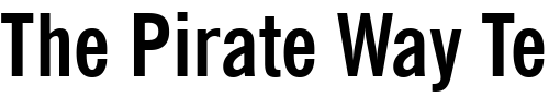 Font : NewsGoth-Cn-BT-Bold Custom Text : The Pirate Way Test your own text here Click to download or to view this font on a tshirt that can be custom printed in Bali