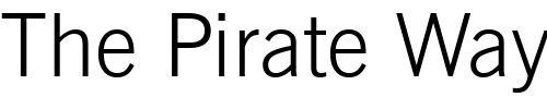 Font : NewsGoth-Lt-BT-Light Custom Text : The Pirate Way Test your own text here Click to download or to view this font on a tshirt that can be custom printed in Bali