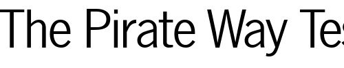 Font : NewsGothicTwo-Regular Custom Text : The Pirate Way Test your own text here Click to download or to view this font on a tshirt that can be custom printed in Bali
