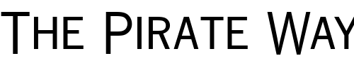 Font : News_Gothic_Becker_Discaps Custom Text : The Pirate Way Test your own text here Click to download or to view this font on a tshirt that can be custom printed in Bali