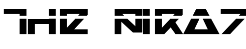 Font : Nick-Turbo-Bold-ExpLaser Custom Text : The Pirate Way Test your own text here Click to download or to view this font on a tshirt that can be custom printed in Bali