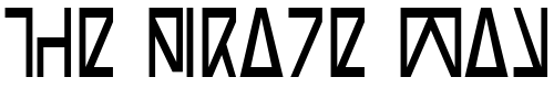 Font : Nick-Turbo-Condensed Custom Text : The Pirate Way Test your own text here Click to download or to view this font on a tshirt that can be custom printed in Bali