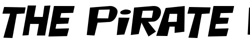 Font : Nightclub-BTN-Oblique Custom Text : The Pirate Way Test your own text here Click to download or to view this font on a tshirt that can be custom printed in Bali