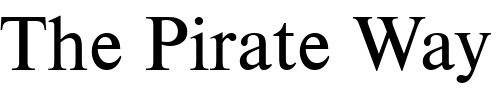 Font : NimbusRomDGR Custom Text : The Pirate Way Test your own text here Click to download or to view this font on a tshirt that can be custom printed in Bali