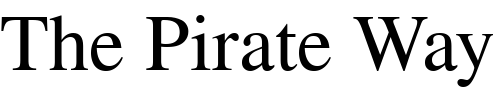 Font : NimbusRomNo9L Custom Text : The Pirate Way Test your own text here Click to download or to view this font on a tshirt that can be custom printed in Bali