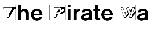 Font : NimbusSanIniDBol Custom Text : The Pirate Way Test your own text here Click to download or to view this font on a tshirt that can be custom printed in Bali