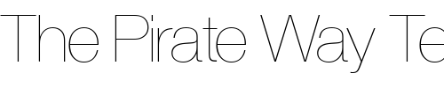 Font : NimbusSanPEEUltLig Custom Text : The Pirate Way Test your own text here Click to download or to view this font on a tshirt that can be custom printed in Bali