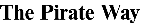 Font : Nimbus_Roman_Becker_D_Bold Custom Text : The Pirate Way Test your own text here Click to download or to view this font on a tshirt that can be custom printed in Bali