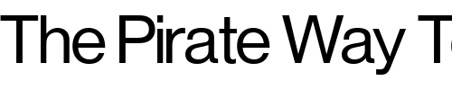 Font : Nimbus_Sans_Becker_P Custom Text : The Pirate Way Test your own text here Click to download or to view this font on a tshirt that can be custom printed in Bali