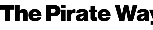 Font : Nimbus_Sans_Becker_PBla Custom Text : The Pirate Way Test your own text here Click to download or to view this font on a tshirt that can be custom printed in Bali