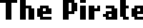 Font : Nokia-Cellphone-Small Custom Text : The Pirate Way Test your own text here Click to download or to view this font on a tshirt that can be custom printed in Bali