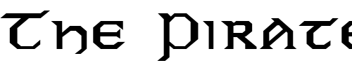 Font : Norman-Extended-Normal Custom Text : The Pirate Way Test your own text here Click to download or to view this font on a tshirt that can be custom printed in Bali