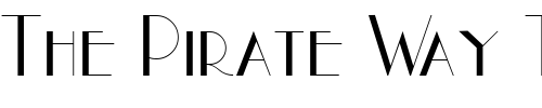 Font : Nouveau-Asta Custom Text : The Pirate Way Test your own text here Click to download or to view this font on a tshirt that can be custom printed in Bali