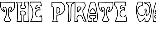 Font : NouveauUneOutline Custom Text : The Pirate Way Test your own text here Click to download or to view this font on a tshirt that can be custom printed in Bali