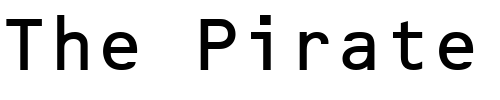Font : OCRBLetM Custom Text : The Pirate Way Test your own text here Click to download or to view this font on a tshirt that can be custom printed in Bali