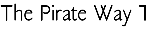 Font : OPTICookeSans Custom Text : The Pirate Way Test your own text here Click to download or to view this font on a tshirt that can be custom printed in Bali