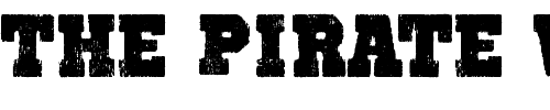Font : Octin-Vintage-B-Bl Custom Text : The Pirate Way Test your own text here Click to download or to view this font on a tshirt that can be custom printed in Bali