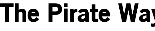 Font : OldSansBlack Custom Text : The Pirate Way Test your own text here Click to download or to view this font on a tshirt that can be custom printed in Bali