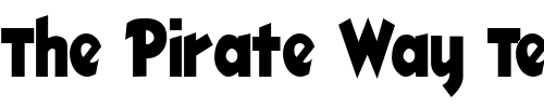 Font : OleCondensed-Normal Custom Text : The Pirate Way Test your own text here Click to download or to view this font on a tshirt that can be custom printed in Bali