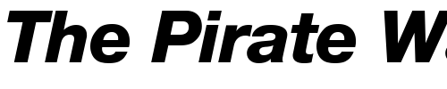 Font : Olnova-ExtraBoldIta Custom Text : The Pirate Way Test your own text here Click to download or to view this font on a tshirt that can be custom printed in Bali