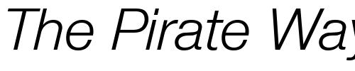 Font : Olnova-RegularIta Custom Text : The Pirate Way Test your own text here Click to download or to view this font on a tshirt that can be custom printed in Bali