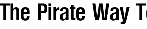 Font : Olympia-DemiBoldCond Custom Text : The Pirate Way Test your own text here Click to download or to view this font on a tshirt that can be custom printed in Bali